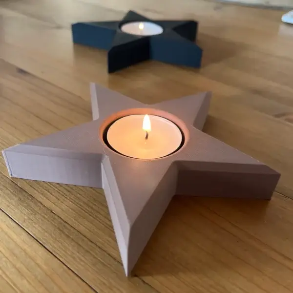Radiant Star Tea Light Holder - Image 2