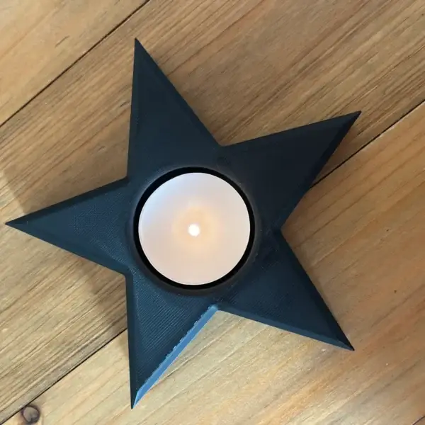 Radiant Star Tea Light Holder - Image 3