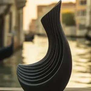 Black Swan Vase